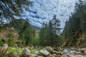 Parvati Valley View from Kasol Town