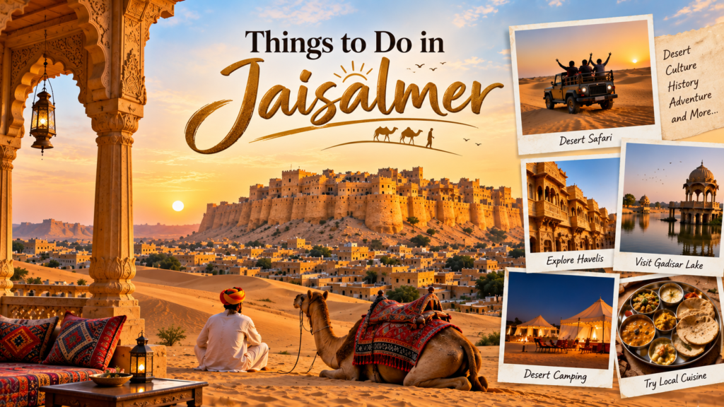 things to do in jaisalmer
