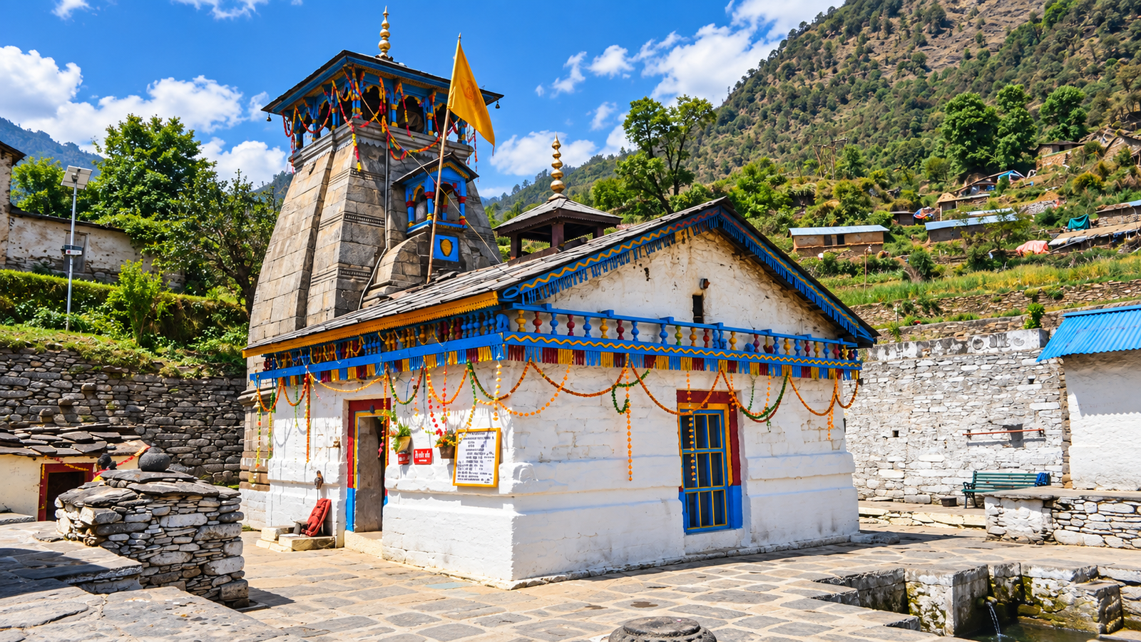 4. Triyuginarayan Temple