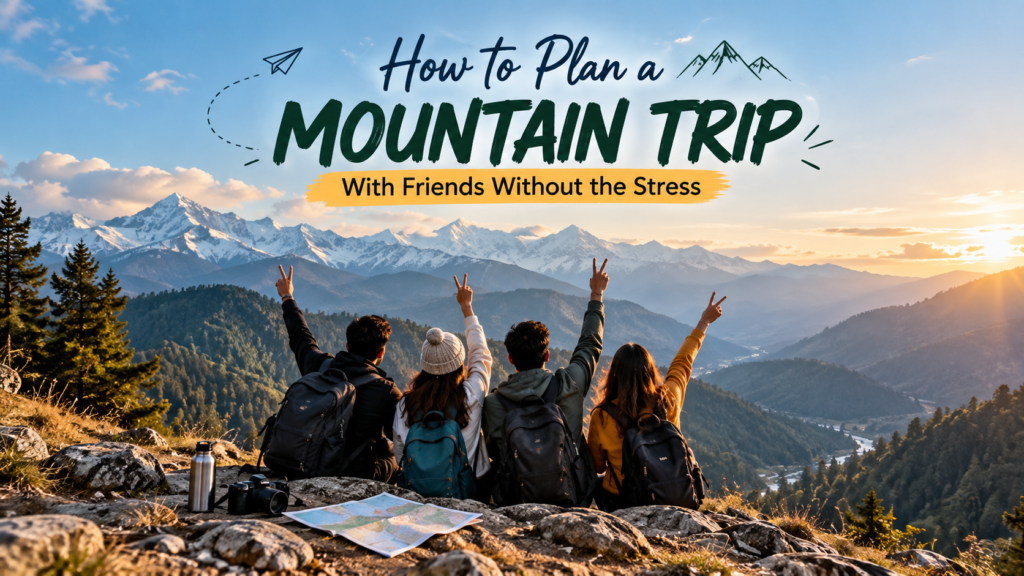 How to Plan a Mountain Trip With Friends Without the Stress