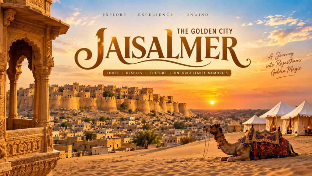 Jaisalmer Tour Package from Ahmedabad 2026 – Explore the Golden City of Rajasthan