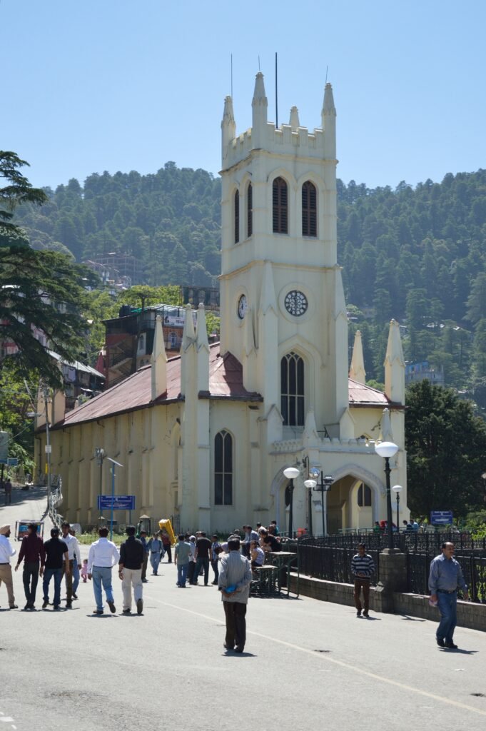 Christ Church on Mall Road, Shimla - Shimla Manali Kullu Kasol tour from Ahmedabad