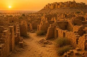 Jaisalmer Fort sandstone architecture on the Jaisalmer tour package from Ahmedabad