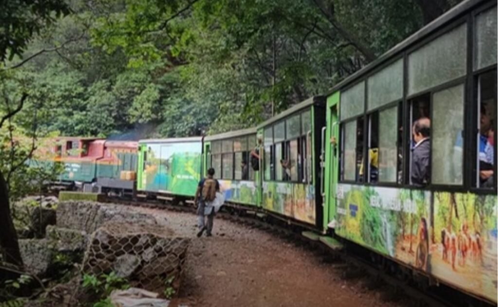 Matheran heritage toy train ride on the Matheran tour package from Ahmedabad