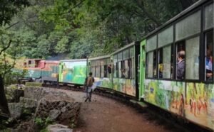 Matheran heritage toy train ride on the Matheran tour package from Ahmedabad